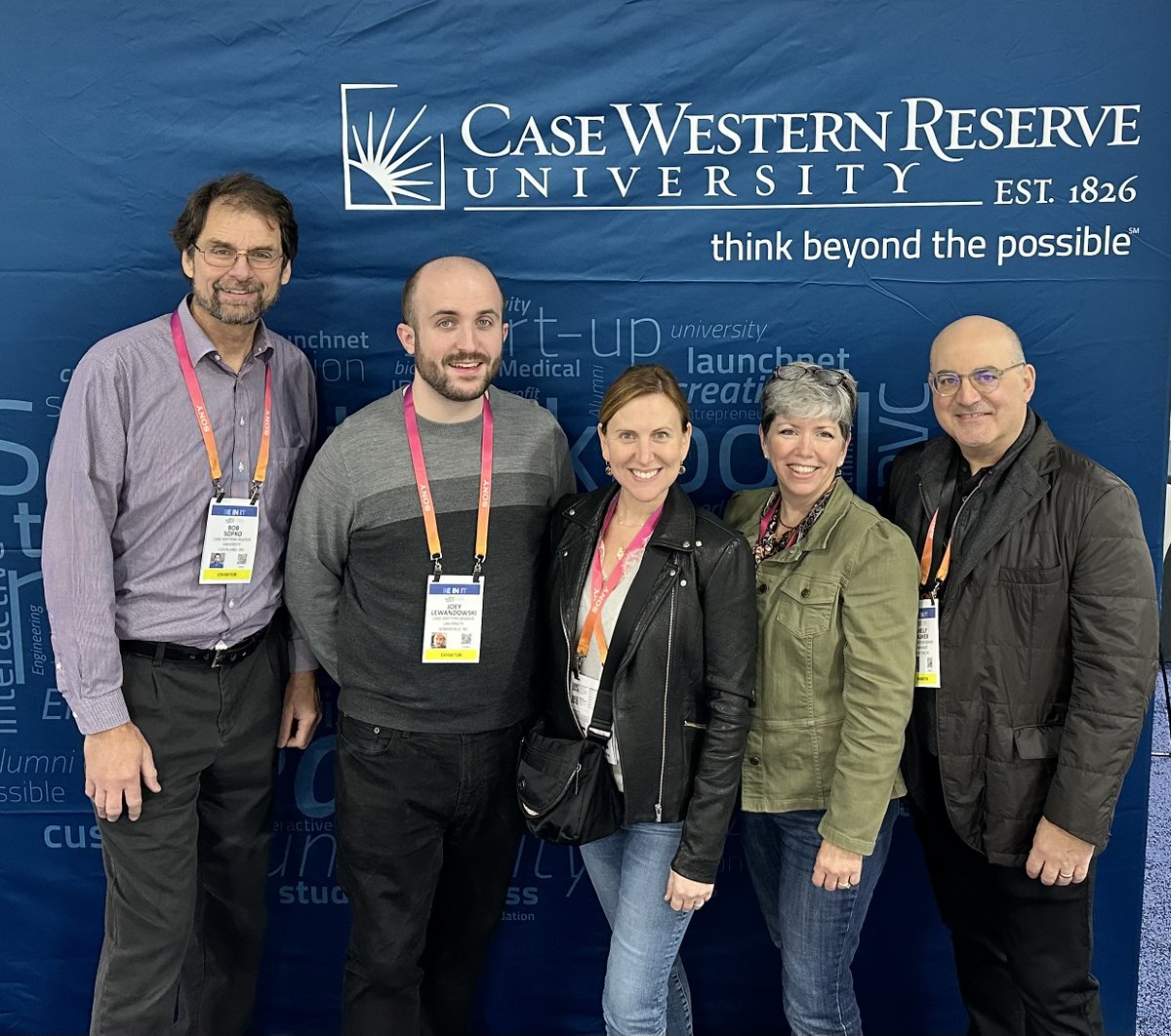 CWRU LaunchNet (@cwrulaunchnet) on Twitter photo CWRU marks it's 10th year at CES this past week. We are incredibly proud of all our startups and students who attended.
#CES #ces2023
Can't wait to kick it off for next year!
#cwru #veale #cwrulaunchnet CWRU marks it's 10th year at CES this past week. We are incredibly proud of all our startups and students who attended.
#CES #ces2023
Can't wait to kick it off for next year!
#cwru #veale #cwrulaunchnet