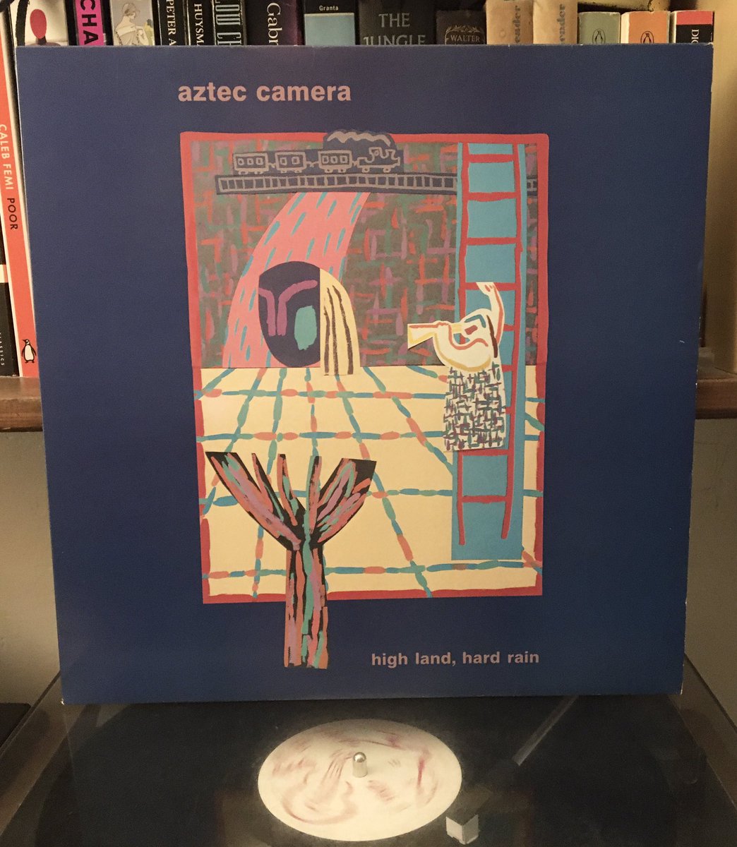 Walked past the modest turning in Eastbourne this morning where one of the greatest LPs of the 80s was recorded.

Aztec Camera: High Land, Hard Rain
#5albums83