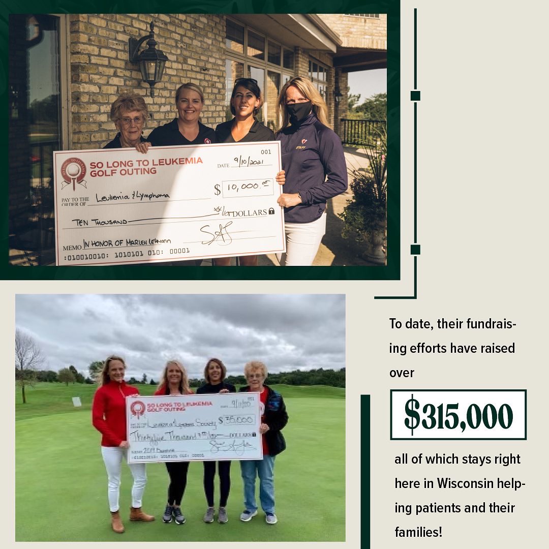 3LeafPartners's tweet photo. Next up: Sarah Lemke, Director of Tax &amp; Accounting, and her family’s “So Long to Leukemia” annual Golf Outing ⛳️♥️ https://t.co/sHvsSXDy3U