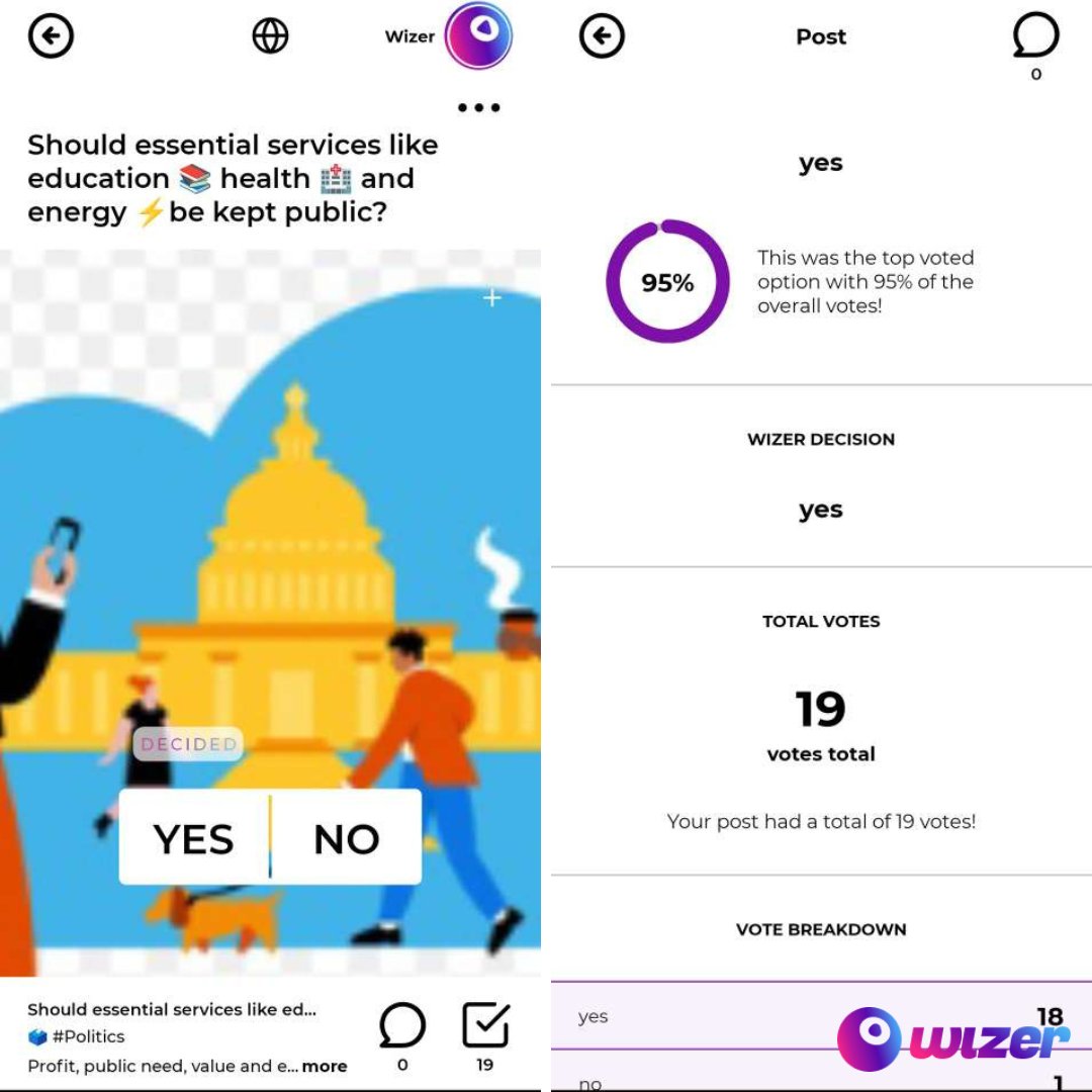Wizerlife's tweet photo. Providing essential services is the primary function of administrative governance in societies emerging from conflict. 

See what our #Wizerds saying!
#wisecrowd #decisions #echochambers #dismantleechochambers #essentialservice https://t.co/ka9LEM4rdq