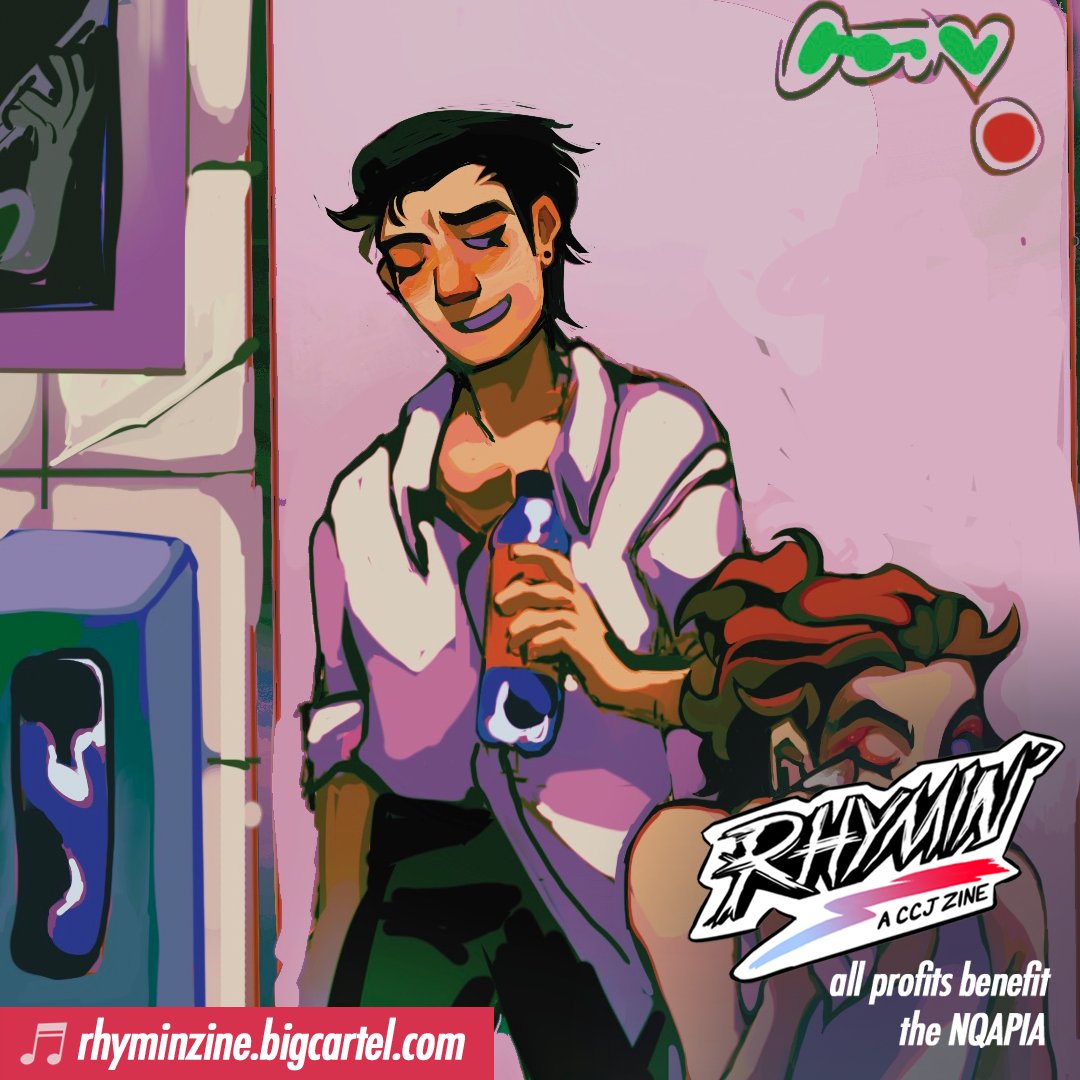 ZINE PREVIEW: <a href="/KEENZIPPER/">TOMZ</a> 🎸

Pre-Orders for Rhymin': A CCJ Zine are now OPEN until January 18! All proceeds from this Infinity Train (Book 4) fan zine benefit the NQAPIA! 

🛎️Preorder Today! | rhyminzine.bigcartel.com🎹