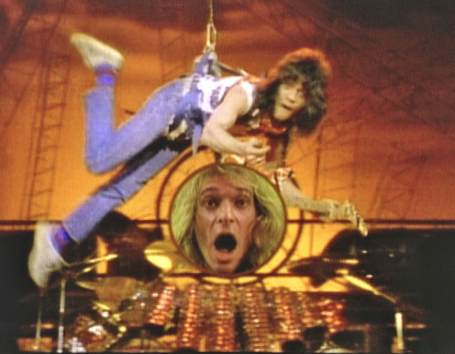 NotKennyRogers's tweet photo. On January 9th, 1984, Van Halen released their sixth studio album featuring the songs Hot For Teacher, Jump, and Panama.

Hey kids...your music today sucks. https://t.co/9eGlHhJopQ