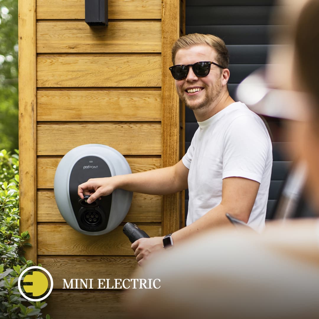 Enjoy electric made simple with complimentary home charger or £750 Deposit Contribution, plus just 6.9% APR Representative* with a new MINI Electric.
 
Partridge of Hampshire is a credit broker not a lender. *Ts&amp;Cs apply