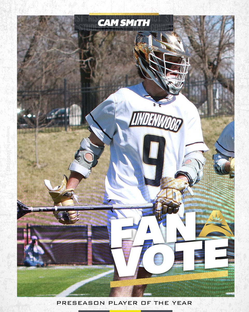 ASUN_Lacrosse's tweet photo. .@LindenwoodLax's Cam Smith has been nominated for the #ASUNMLAX Fan-Voted Preseason Player of the Year Award‼️🔥

Head to our ASUN Facebook Page to vote for Cam by Noon ET on Jan. 1️⃣1️⃣‼️🥍

🔗| https://t.co/unxin5UXCf

#ASUNBuilt | #ONERoar | @LU_Lions https://t.co/CqTgIIVOdR