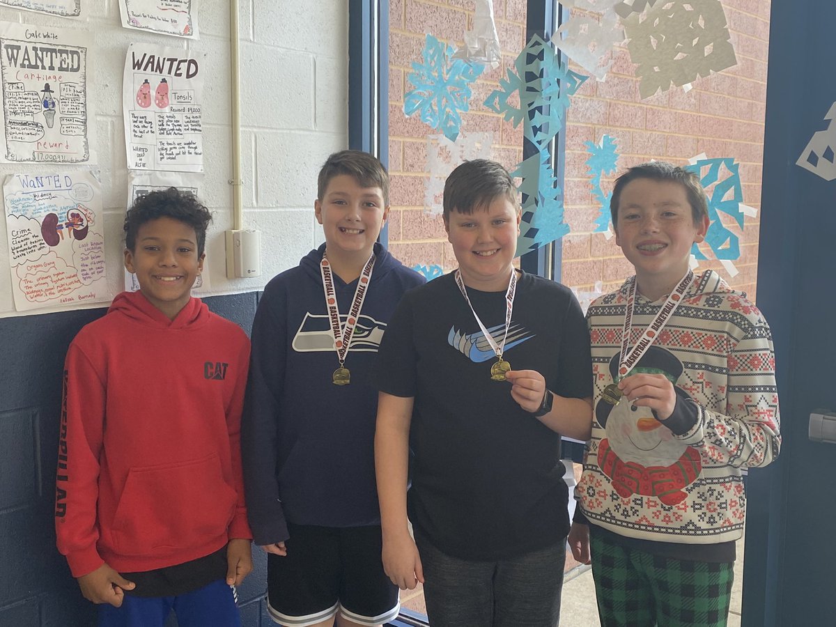 6th Grade CNR Basketball Tournament Champs from 6A 🏀