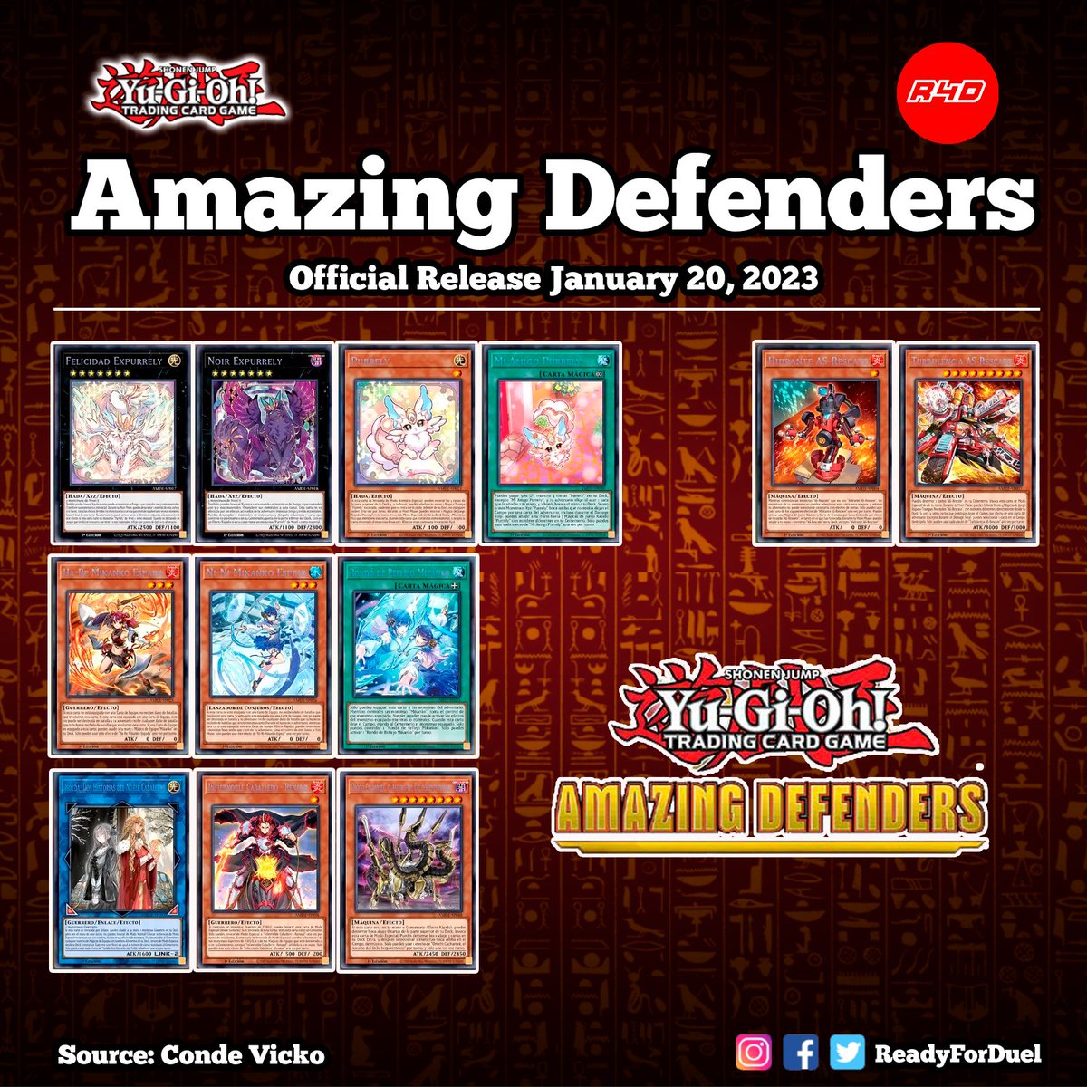 yugioh amazing defenders card list Amazon.com: Konami Yu-Gi-Oh! Amazing Defenders Booster Box, Gold,  (KOI85919) : Toys & Games main image 0