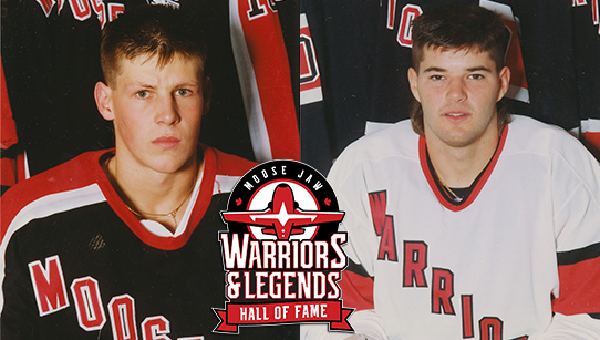 MJWARRIORS's tweet photo. We're proud to announce that Kevin Masters and Paul Dyck are this year's inductees into the Conexus Warriors &amp; Legends Hall of Fame

DETAILS 📰 | https://t.co/gx8Ugswu00

#TakeFlightMJ | @Conexus_CU https://t.co/ijWdahRgk6