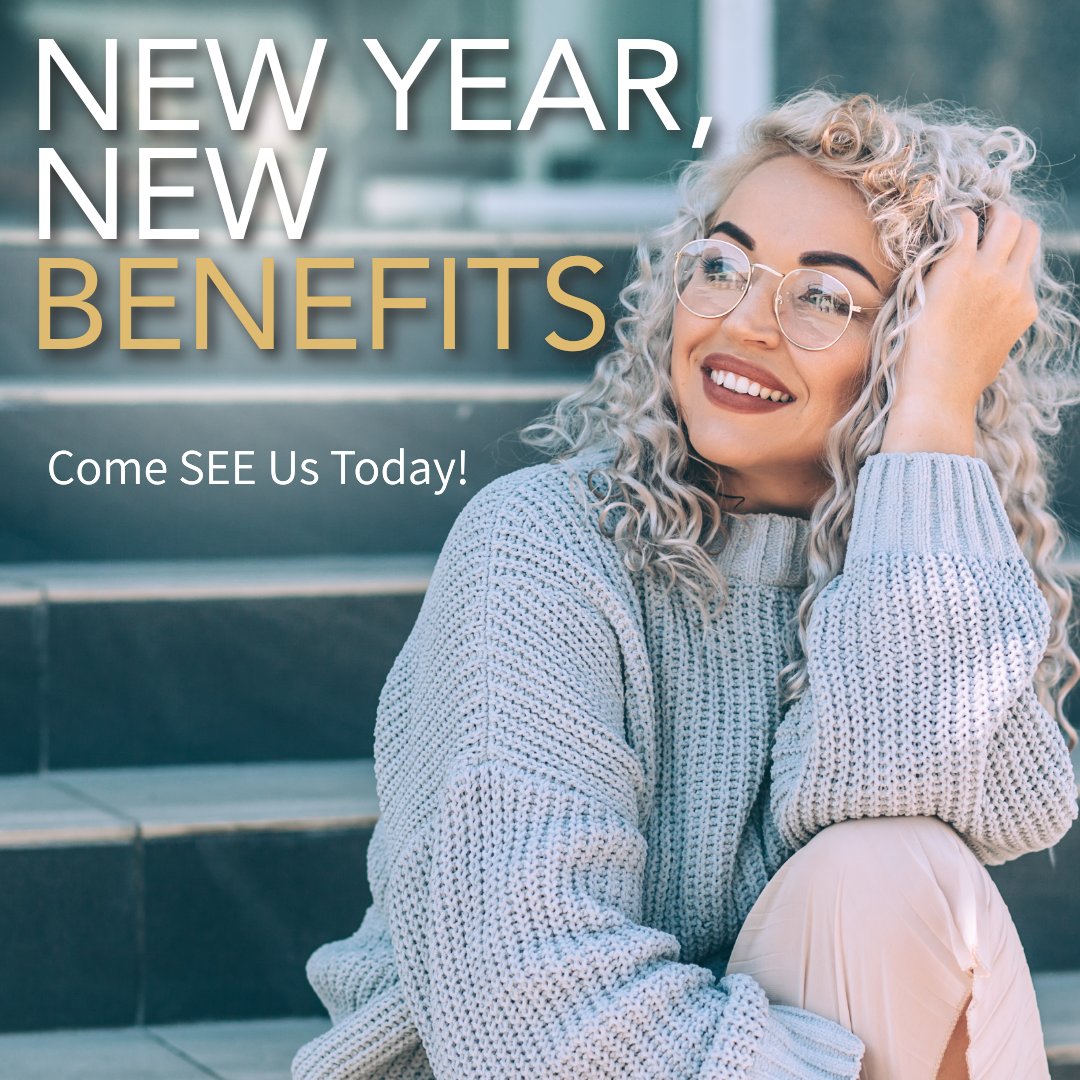 InVisionFergus's tweet image. With the start of the NEW year, comes NEW Benefits.  Come SEE us for your eye exam today!

#ffvision #invisionff #eyeexam #newyear #optometry #optometrist #eyehealth #vision