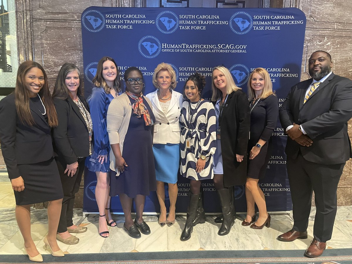 SC_HTTF's tweet image. Special thanks to @SCAttyGenOffice, @1stLadySC, and Chief Keels for coming this morning. Your support makes our efforts in South Carolina possible.
