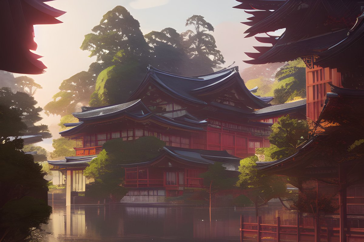 CytecK's tweet photo. Japón visto por  #StableDiffusion2 #stablediffusionart https://t.co/ifJGXvMwzO