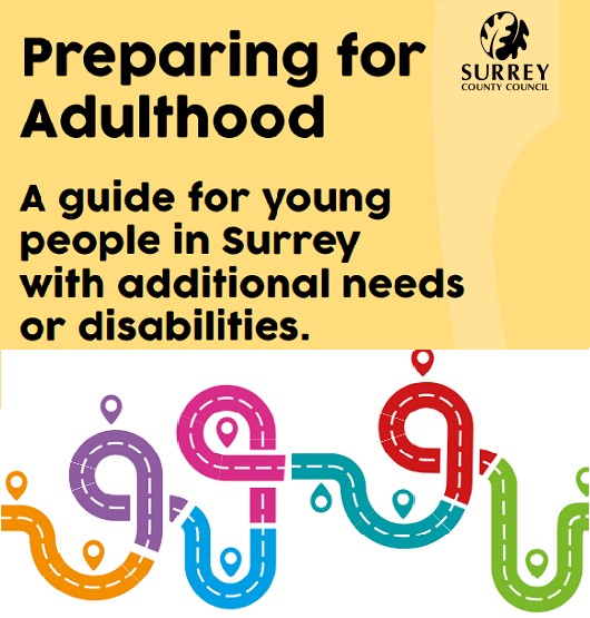 SurreySENDLO's tweet photo. Have you seen the Preparing for Adulthood Guide for young people in Surrey with additional needs or disabilities?
Check it out on our Local Offer home page https://t.co/VMPp6qu6Tm
#surreylocaloffer #surreysend https://t.co/kyF4JuXlna