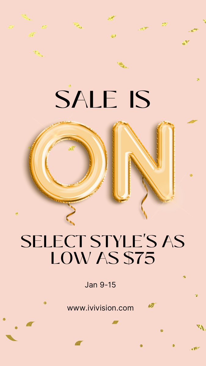 Shop exclusive styles as low as $75! 💕——
Join the #ivileague
#envisionwithivivision