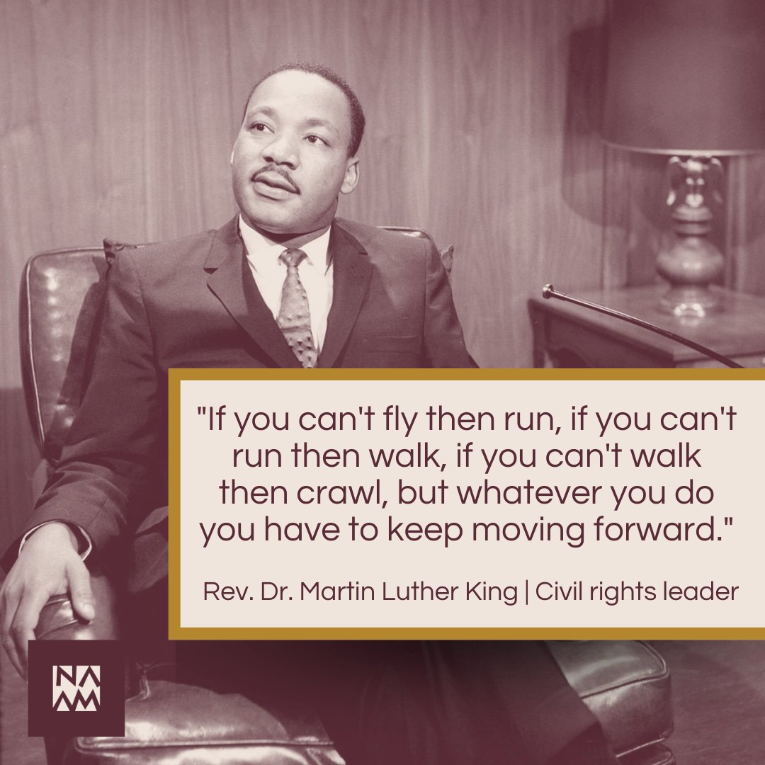 Rev. Dr. Martin Luther King Jr., activist and one of the most prominent leaders in the Civil Rights Movement is our #MotivationMonday.
