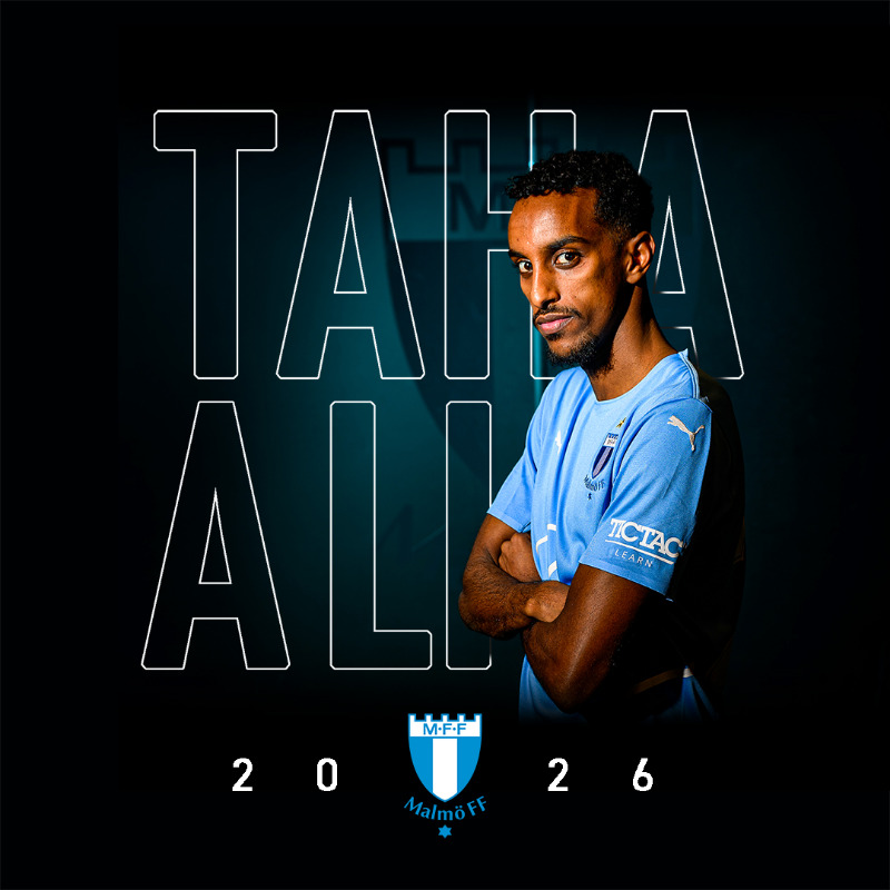 Malmo_FF's tweet photo. ✍️ Taha Ali skriver på för Malmö FF! 

Mittfältaren har skrivit på ett 4-årskontrakt.