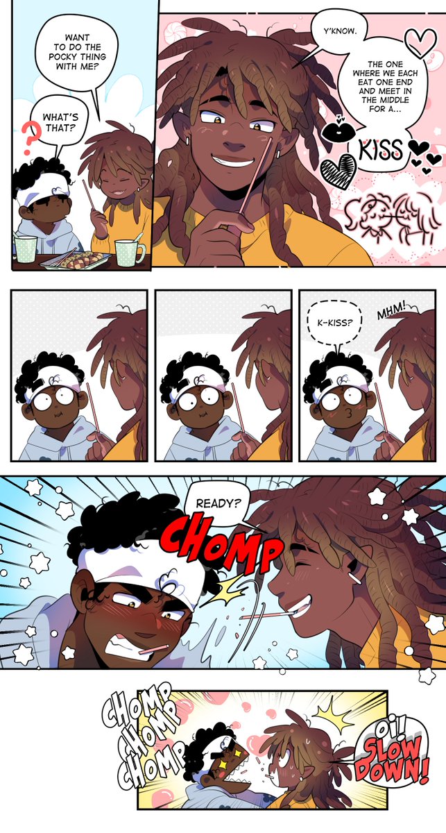 [Repost] An old pocky comic I did years ago