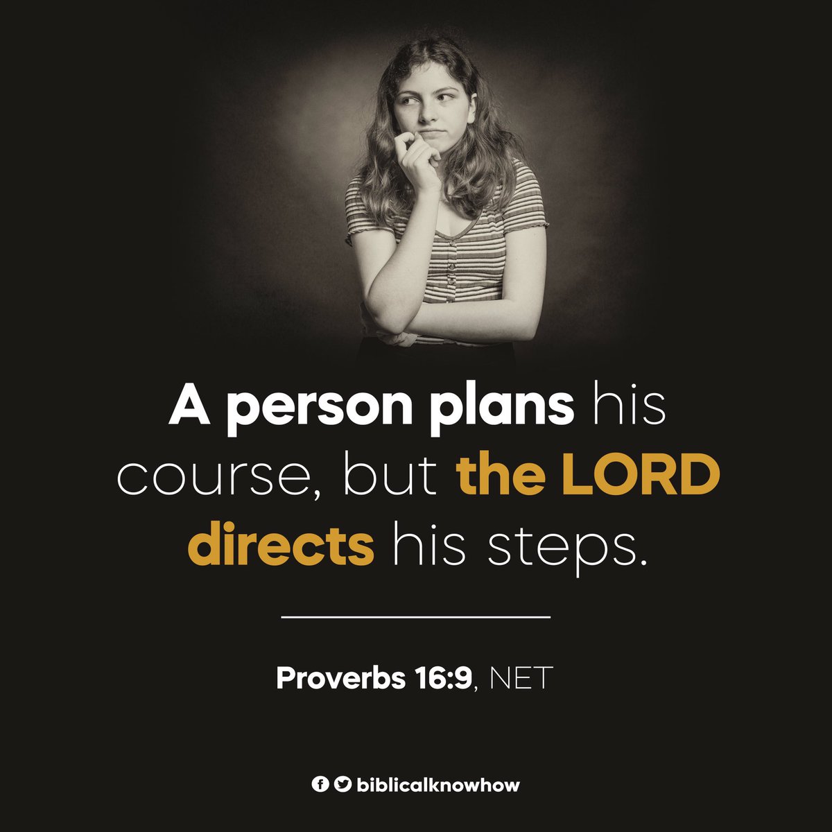 biblicalknowhow's tweet photo. May you rely solely on God for any action and activity this new year. #BiblicalKnowHow #VerseOfTheDay https://t.co/6upKyLLGKe