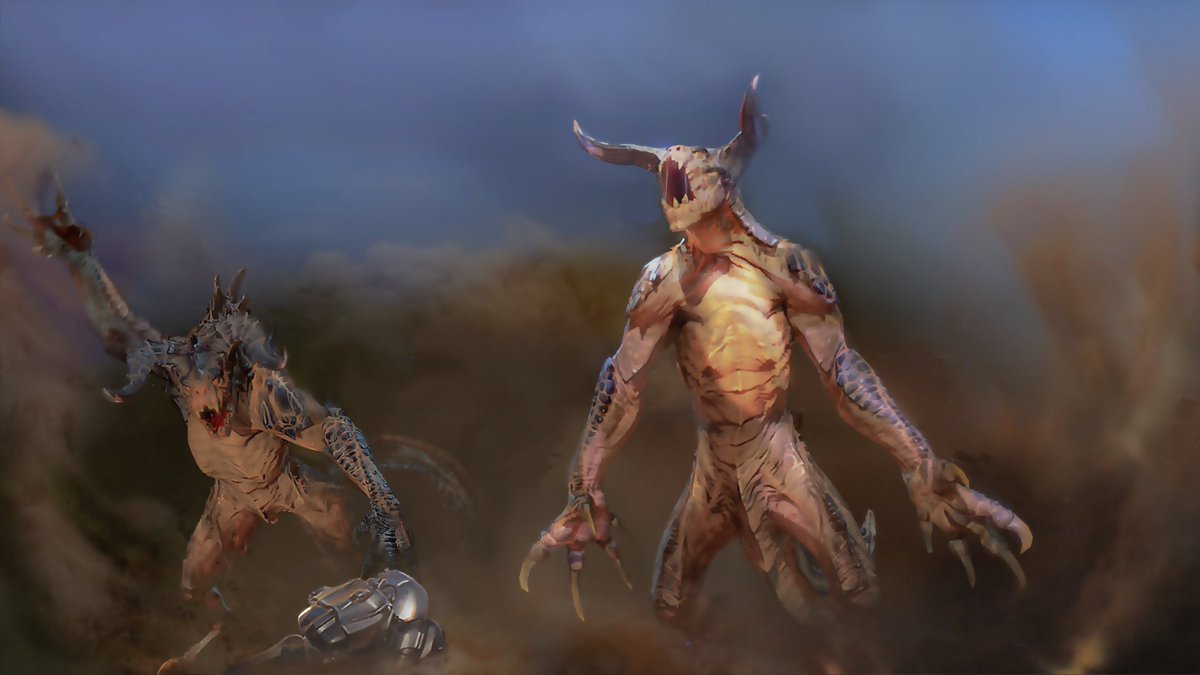 junpanim's tweet photo. deathclaw workflow https://t.co/yGe8unScqx