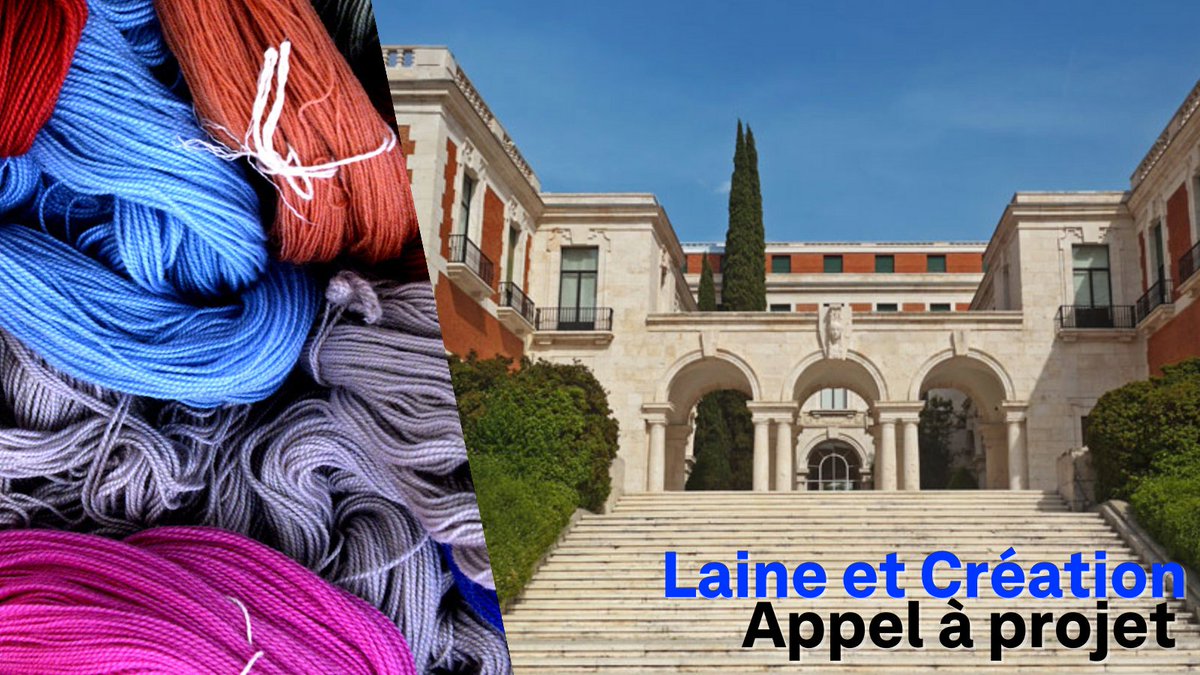📢 [Appel à projet] Vous êtes créateur, designer et/ou artisan d’art ? La <a href="/casadevelazquez/">Casa de Velázquez</a>, le <a href="/MobilierNat/">Mobilier national</a> et l’<a href="/Adagp_/">ADAGP</a> s'associent pour la création contemporaine et la valorisation de la laine 🇫🇷🇪🇸 

✍️ Postulez avant le 9 mars : bit.ly/3GvRqU3