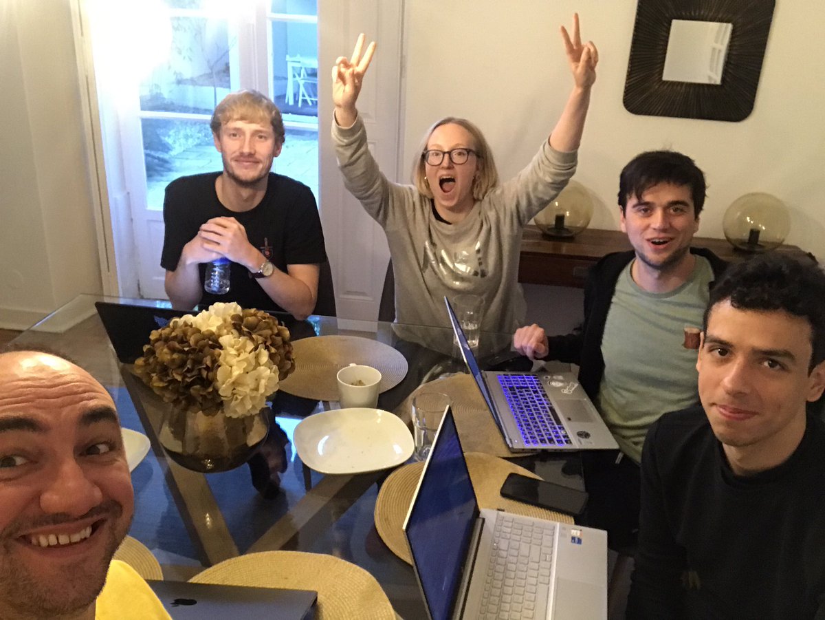 Kicking off <a href="/goodghosting/">GoodGhosting is now HaloFi 😇</a> team retreat day one! #lisbon