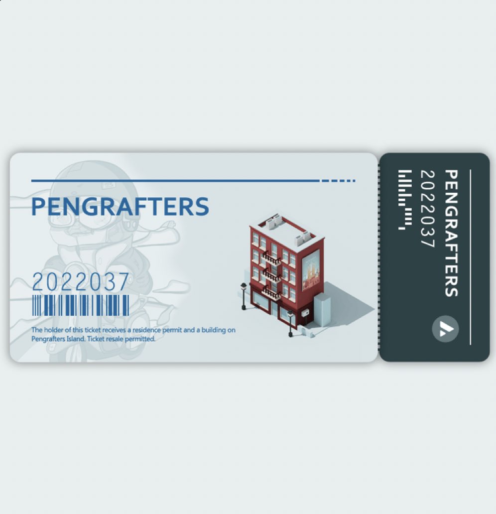 🎁🎁🎁 COLLAB GIVEAWAY 🎁🎁🎁

🏆Prize: Pengrafters NFT

❗️FLOOR 2.38 #AVAX on joepegs😮

joepegs.com/item/0x9b42e42…

🫳🏼
🔺Follow <a href="/beyzavalab/">Trio🔺</a> <a href="/craftersonline/">Crafters City 🔺</a> 
🔺RT/FAV 
🔺Tag 2 frens

🥳 GoodLuck

🕰48H

#Giveaway #NFTCommunity #cekilis #NFTGiveaways #SOL #ETH #Crypto #CEEK #astor