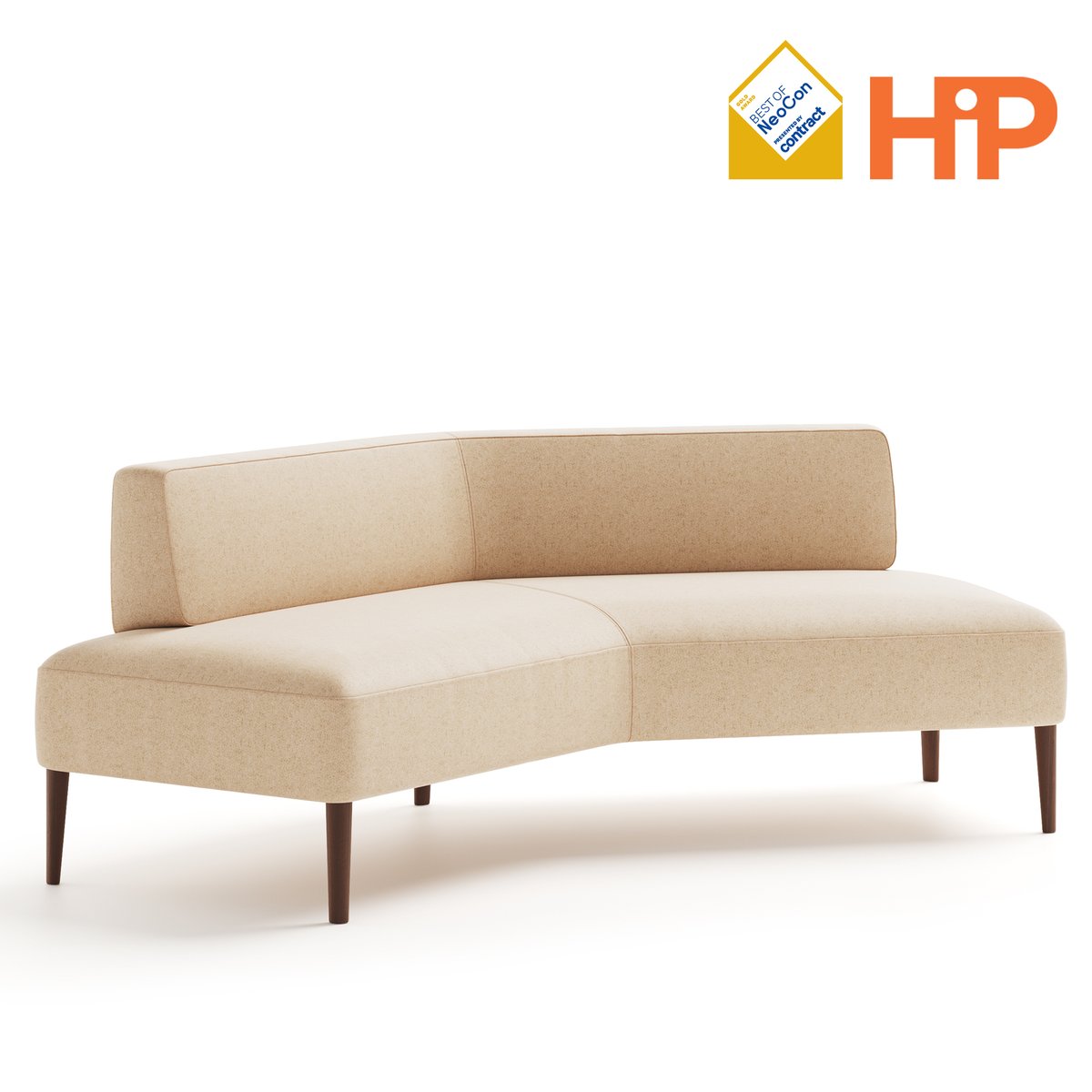 The 141 bench was created with one thing in mind: great conversation. Named after its unique 141 degree angle, this bench encourages an open flow of conversation that was informed by natural human interaction.