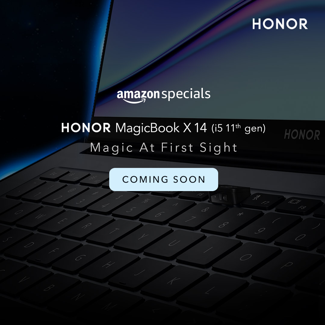 ExploreHONOR's tweet image. Something exciting is right around the corner. Stay tuned to get the new deets on HONOR&apos;s latest version of MagicBook series.

 #HONORMagicBookX14  #MagicAtFirstSight
