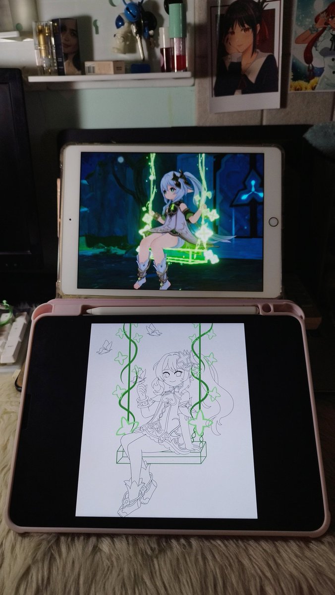 mirasol_cy's tweet photo. working on Nahida's fanart

#GenshinImpact #Genshinfanart #Nahida #artistsontwitter #commissionsopen https://t.co/SnaOqhdWhx