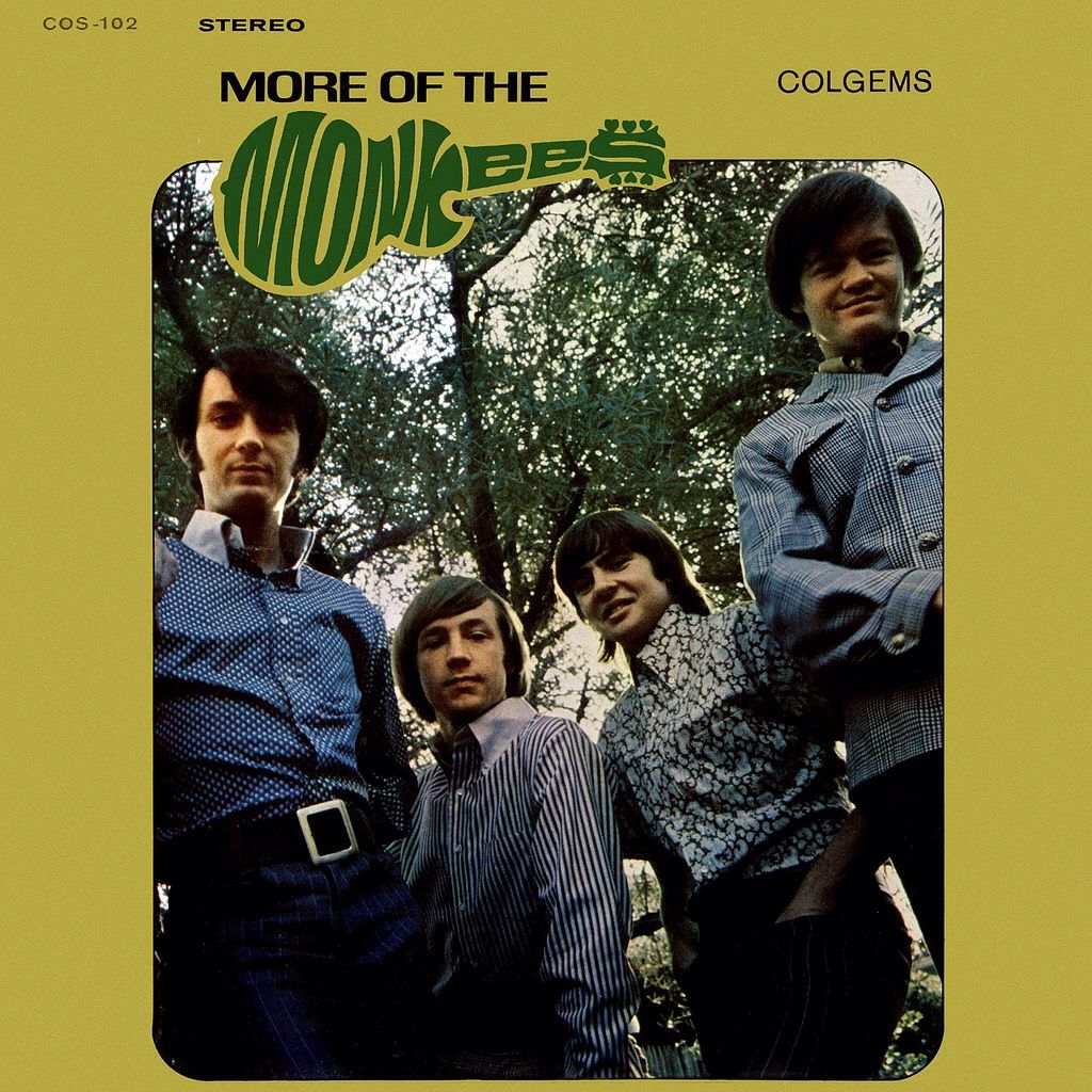On January 9, 1967 More of the Monkees, the second studio album by the The Monkees, was released on Colgems. It displaced the band's own debut album from the top of the Billboard chart and remained at No.1 for 18 weeks—the longest of any Monkees album.
