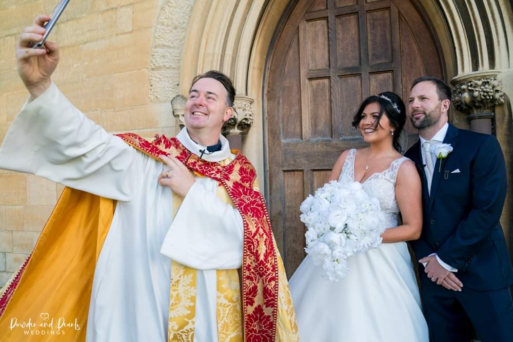 Congratulations to Kelly &amp; Martin, first wedded couple of the year <a href="/StPetersLeck/">St Peter’s Leckhampton</a> <a href="/GlosDioc/">The Diocese of Gloucester</a>
