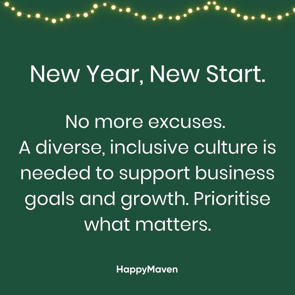 happymaven's tweet photo. Ready to inspire change?

Let 2023 be the year we change the way we approach #EDI, #EmployeeWellbeing &amp; #EVP in the workplace. Meaningful investment in EDI is essential for business resilience &amp; growth.

Get in touch to discover how.

https://t.co/UFeH7ZMNca https://t.co/zVs5swgh2w