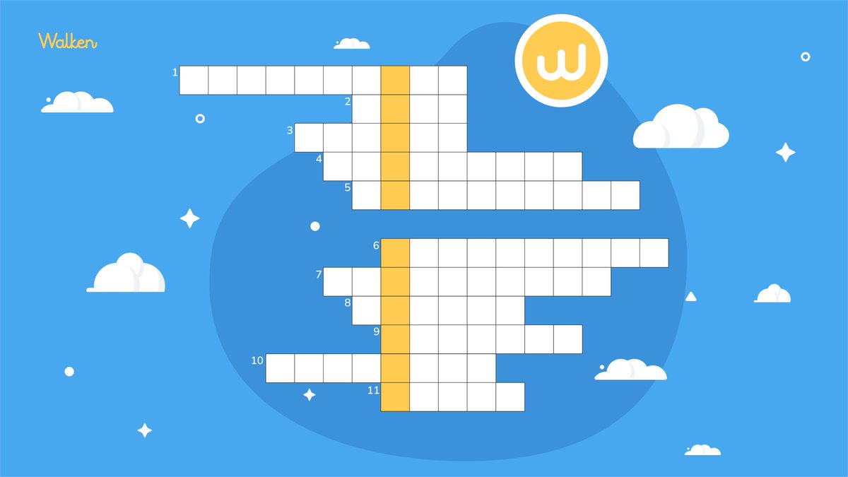 walken_io's tweet photo. 🧩CAN YOU SEE WHAT’S COMING IN NEXT UPDATE?
Solve the crossword puzzle✏️ and find out what it is in the golden column!
🎲Questions: https://t.co/zpsfhobgCb

✅ Comment the answer + @walken_io + tag 2 friends;
✅ In 24h, 10 random winners who guesses right will get 50 $WLKN each! https://t.co/dypyl6DfQg