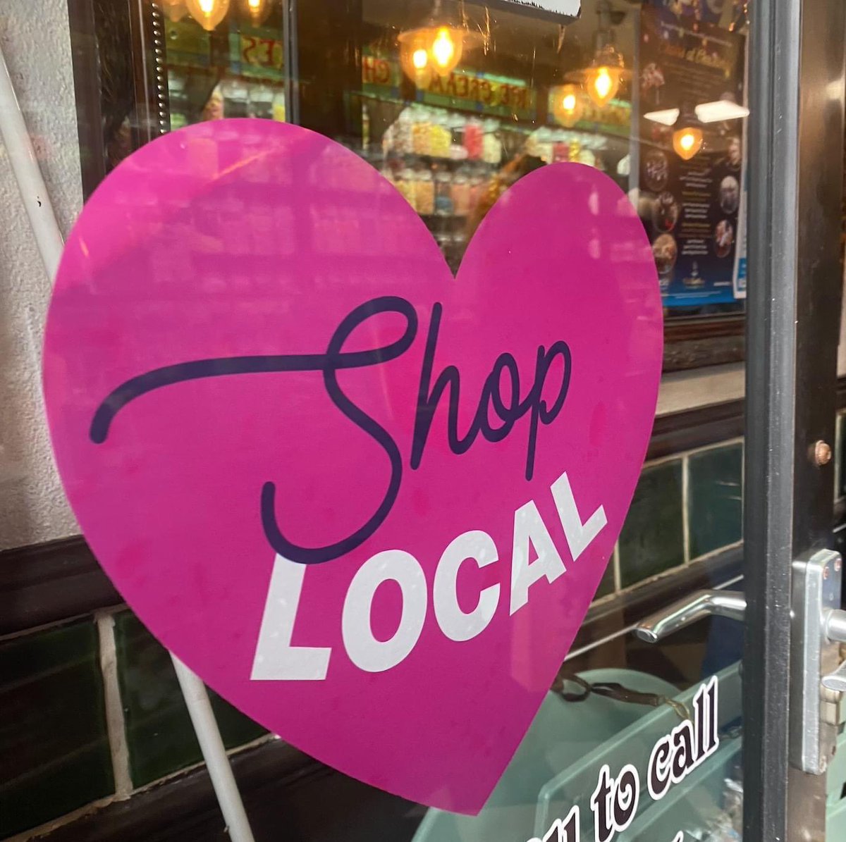 We love supporting our unique, innovative and diverse independents because of the passion and life they bring to our high street. 

Why not make a conscious effort this week to get out and about to show our retailers your support.

Keep an eye out for the 'shop local' stickers💗