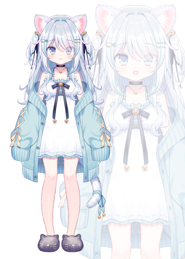 株式会社DELTA-V「プレミアム個人Vオーディション 微睡子猫」のキャラクターを描かせて頂きました。
現在「猫野しゆ」ちゃんがSHOWROOMやYoutube等で活動中です🙌
https://t.co/CTGjcV6tv9 