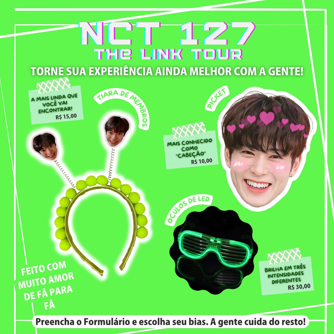 Vem com a gente curtir o NCT 127 no maior estilo com itens personalizamos do seu bias!! 

É só clicar aqui forms.gle/jhW1ySvyqqTSQa…

#NCT127_NEOCITY_THE_LINK #NCT127NOBRASIL  #NCT127 #NCTBRASIL 

<a href="/helpkpopvt/">Help! Vendas e Trocas K-Pop.</a> <a href="/KpopVenda/">Venda & Troca KPOP</a> <a href="/kpopvendaetroca/">venda e troca | kpop</a>