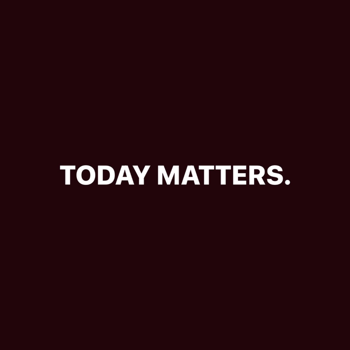 TheJohnCMaxwell's tweet photo. Today matters! You will never change your life until you change something you do daily. What you become is the result of what you do today, so the only adequate preparation for tomorrow is the right use of today. https://t.co/Gw935JJfV7