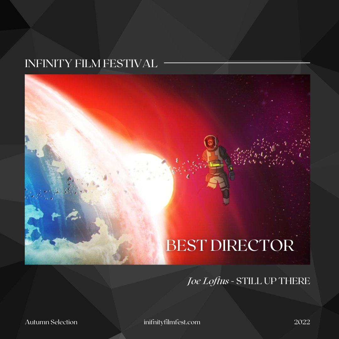 Congratulations to our Best Director winner Joe Loftus for their work on 'Still Up There'.

Selection goes live tomorrow! Grab your free ticket to see all this months films at the link in bio.

#film #shortfilm #filmfestival #filmawards #director