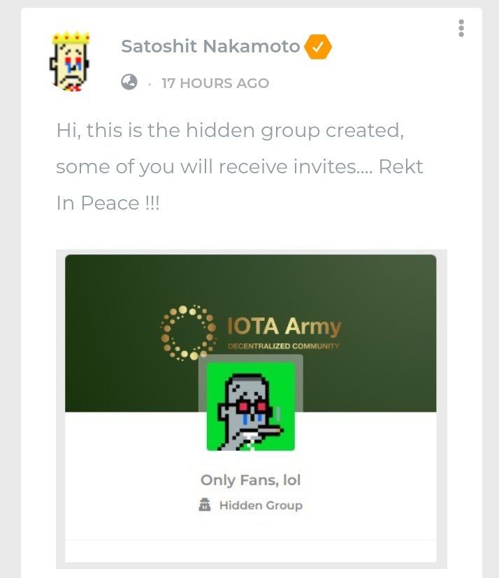 IOTA ARMY tweet media
