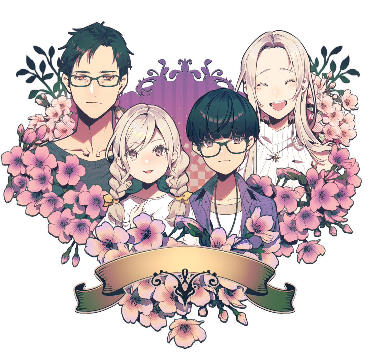 「CoC「とある幸せな家族の話」をKPした時に描いたウェルカムボード。 」|domco.のイラスト