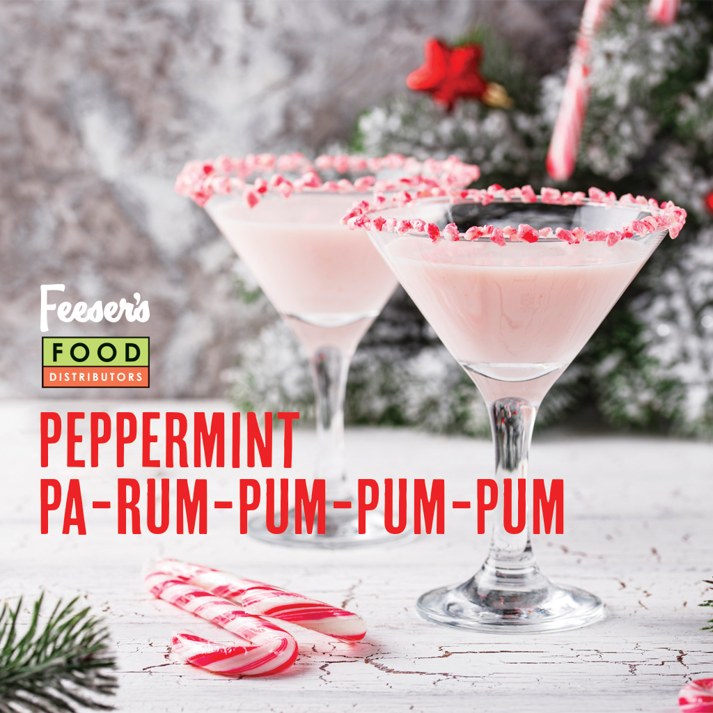 FeeserFood's tweet photo. The holidays may have passed, but these mocktails are still in season! Kick off #NationalMocktailWeek with a delicious peppermint beverage 🍬 🍸  Check out our Merry Mocktails blog for more details 💯 https://t.co/BNZYEoMF7a 

#peppermint #mocktail https://t.co/BoflXutg4t