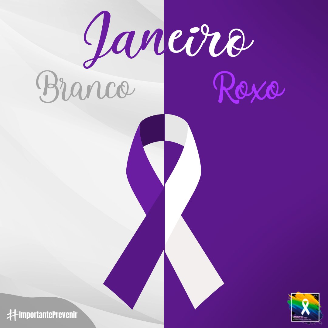importanteprev's tweet photo. O “Janeiro Roxo” é o mês de prevenção à Hanseníase, que afeta primeiramente a pele, mas pode afetar também os olhos, os nervos periféricos e, eventualmente, outros órgãos.🟣

Já a campanha “Janeiro Branco”, chama a atenção para as necessidades relacionadas à saúde mental.⚪ https://t.co/lVPLi7GMEO