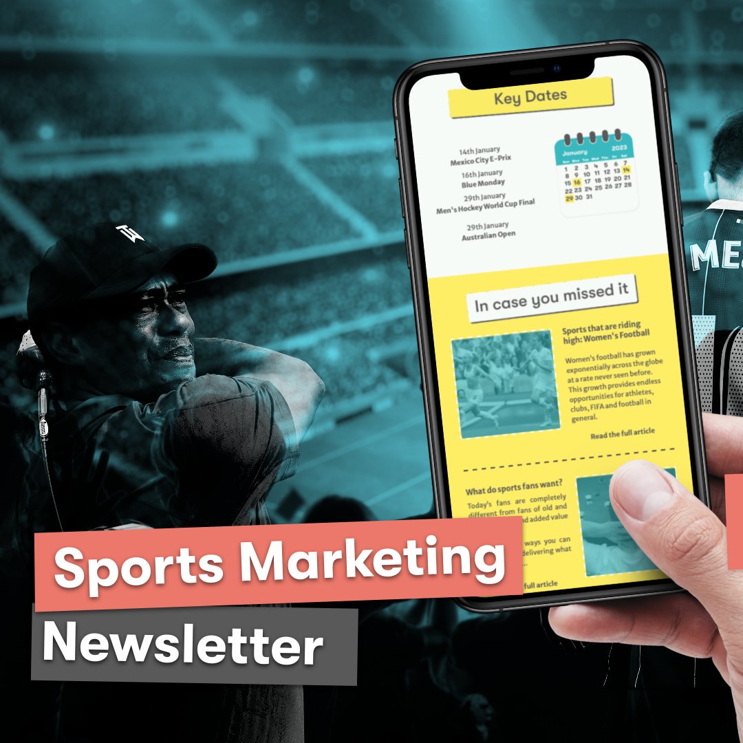 niftycomms's tweet image. Get the low down on sports marketing without spending hours searching for info, top tips and content ideas.

We're also feeling generous this month so we'll throw in a free eBook when you sign up. 

#sportsmarketing #sportsnewsletter #sportsinsight #sportsbusiness #sportsnews