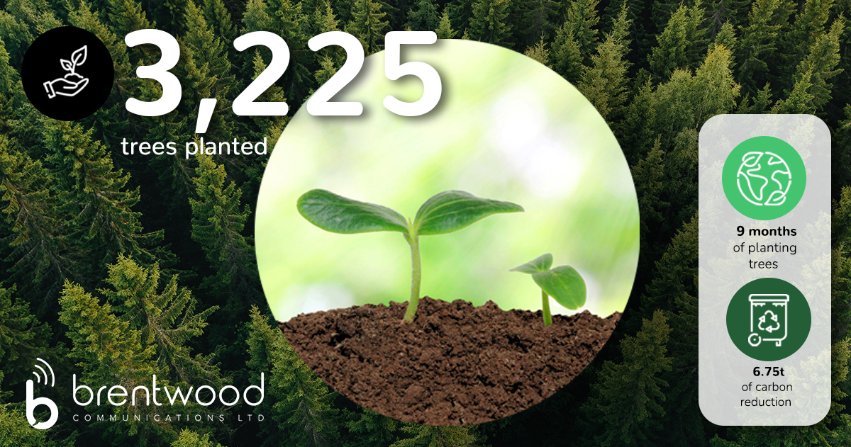 𝗢𝗨𝗥 𝗚𝗥𝗘𝗘𝗡 𝗝𝗢𝗨𝗥𝗡𝗘𝗬🌱

You have helped us plant 3,225 trees, we are so excited to be able to play a part in helping our #environment😊

𝗘𝘃𝗲𝗿𝘆 𝘀𝗮𝗹𝗲 = 𝗽𝗹𝗮𝗻𝘁𝗶𝗻𝗴 𝗮 𝘁𝗿𝗲𝗲🌳

brentwoodradios.co.uk/planting-trees/ 🌍

#salesfortrees #communications