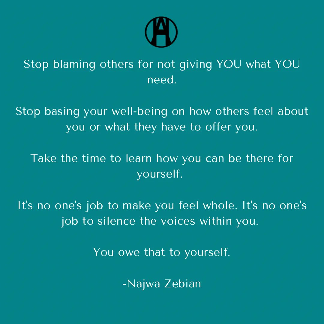 ApparelHammer's tweet photo. Stop blaming others for not giving YOU what YOU need! Quit playing the victim and take accountability.  It is not up to someone else to make you happy. #MotivationalMonday #WeDoThingsDifferently https://t.co/aivBWvmbNV