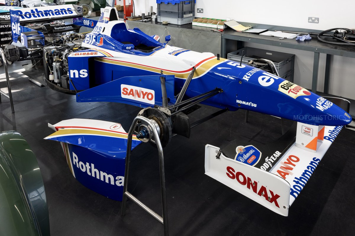 motohistorics's tweet photo. W I L L I A M S F 1
#Motohistorics Well we’ve been busy for the last 2 years with the FW18 restoration, what do you think? #V10 #classicF1 #damonhill #renaultF1 #90slegends #williamsF1 #restore #refresh #rebuild #itswhatwego #halowproject #MondayMotivation 📸rob overy https://t.co/0OPdHT3mPn