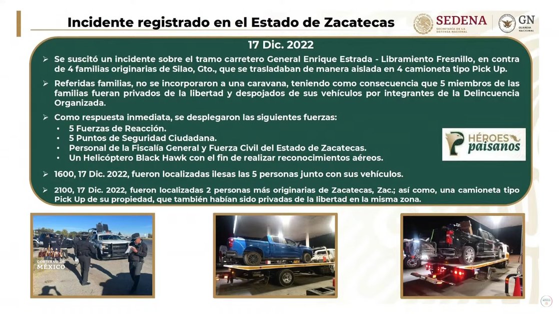 Logran recuperar los cuatro vehículos robados en Zacatecas a ... - La Jornada dlvr.it/Sgbq7W