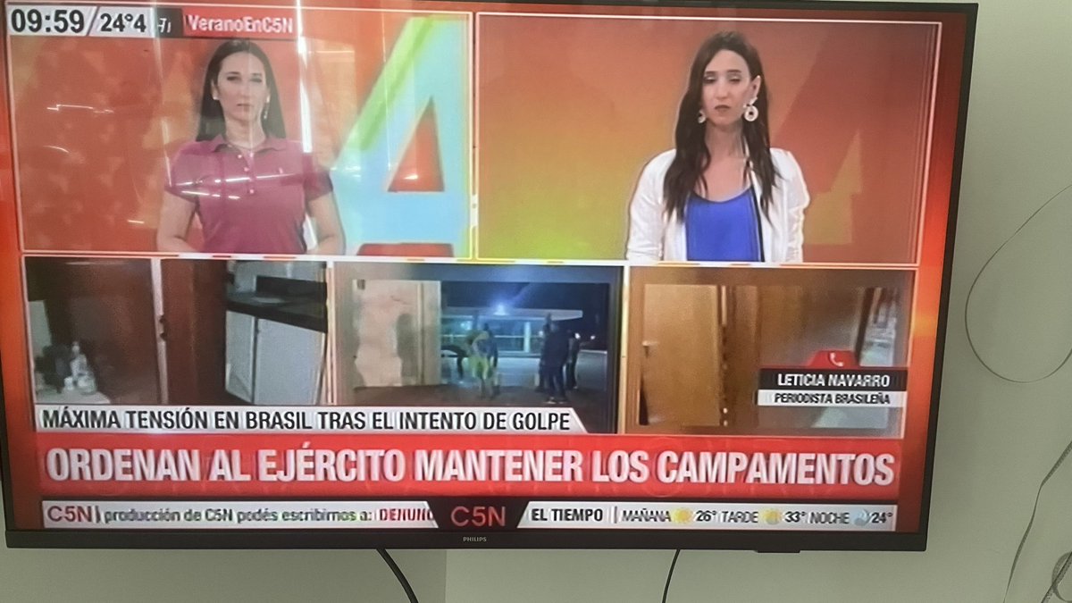 TswTechno's tweet photo. #BrasiliaTomada #LN #c5n #Brazil quien miente? 🤦‍♀️ https://t.co/cZYqQPfjL6