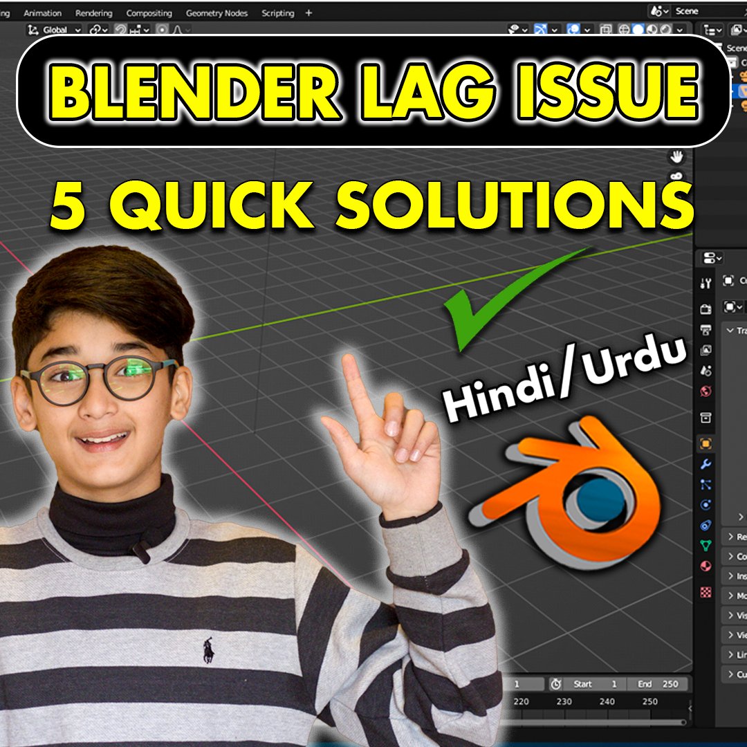 BLENDER Lagging Problem | 5 Quick Solutions To Fix Blender Lag Issue | Explained in Hindi Urdu

#blenderart #blenderlagging #quicksolution #quickfix #3dblender #blender3d #3danimation #3dtutorial