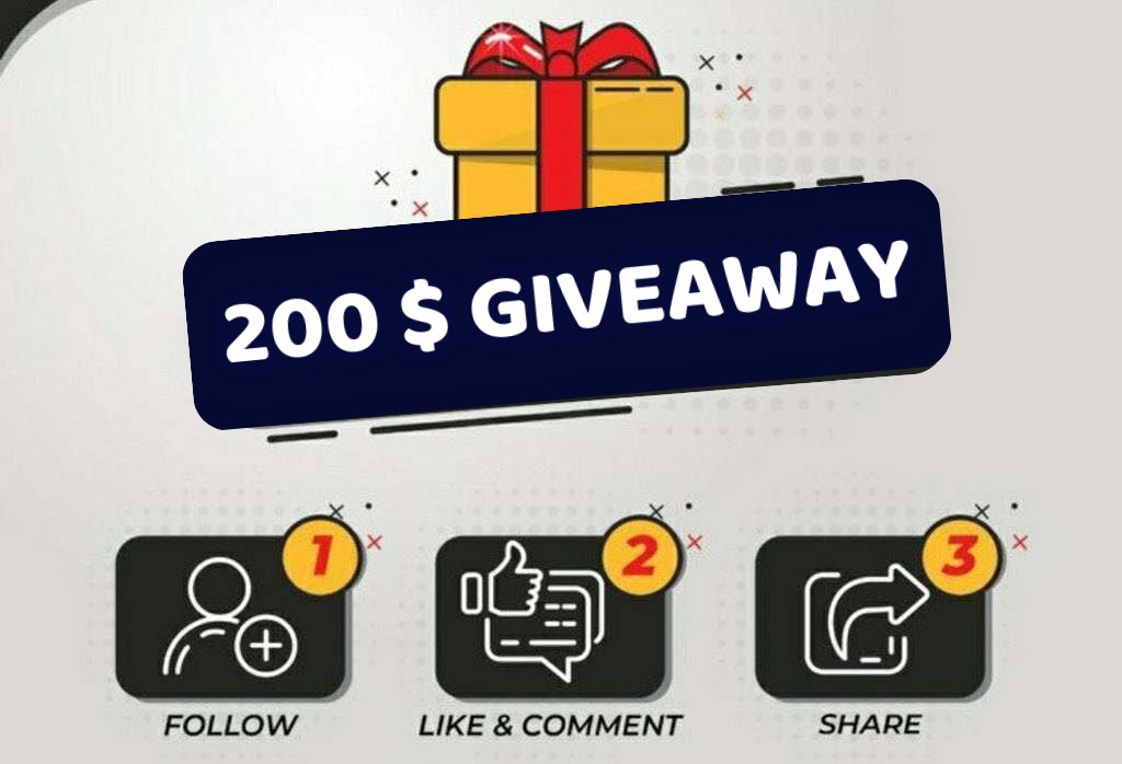 48 saat içerisinde 2 Şanslı Kişiye; 
 
200$ (3754 ₺) hediye!  🎁  
 
✅ Bu tweeti retweetle ve beğen. 
✅t.me/+W4e0sSlHOvVmN… telegram kanalına katıl.
✅Yorumlara katılım görselini atıp bir arkadaşını etiketle.

#bitcoin   #giweway #kriptopara