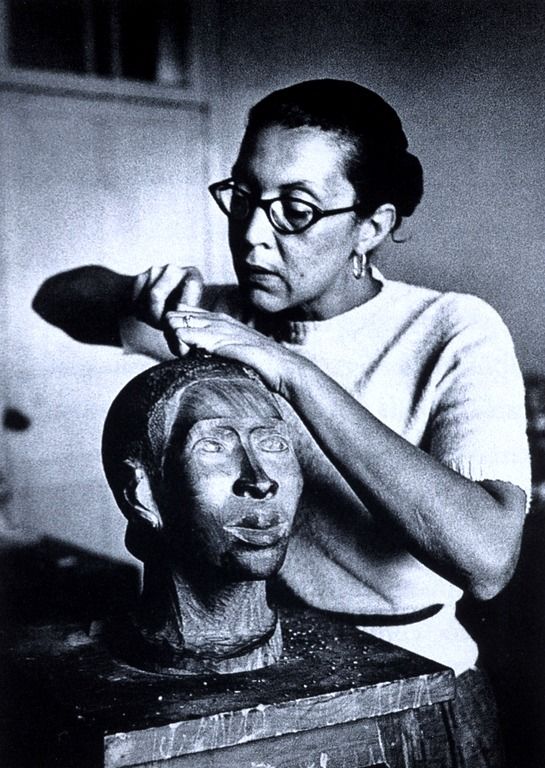 Elizabeth Catlett (b. 1915 in Washington DC), descendant of the enslaved, daughter of a Tuskegee math professor &amp; a teacher, herself a lifelong student &amp; professor &amp; ultimately a citizen of Mexico, was among the greatest American artists of the 20th century.