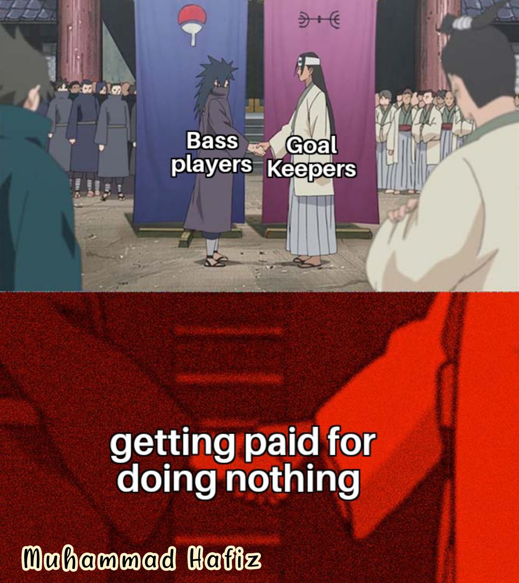 Muhamma48395419's tweet image. #Musicmemes #FootballHumour #Bassguitar #goalkeeping